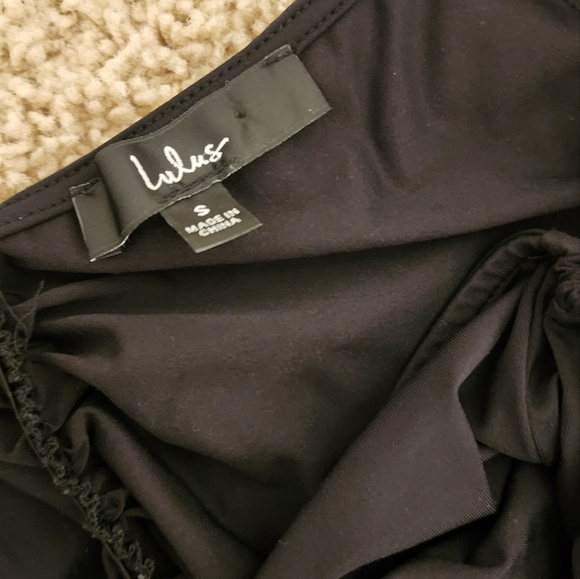 Lulus Rouched Bodysuit - Sz S - Picture 6 of 7